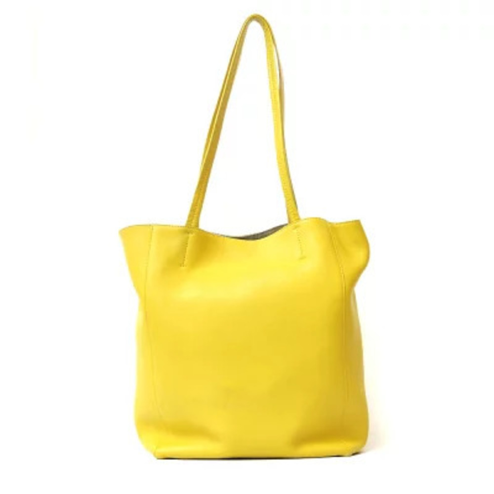 Celine Cabas Phantom Shoulder Bag Yellow